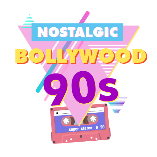 Nostalgic Bollywood 90s Logo
